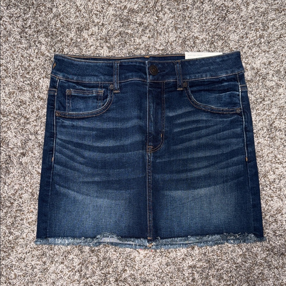 American Eagle Outfitters Indigo Denim Mini Skirt